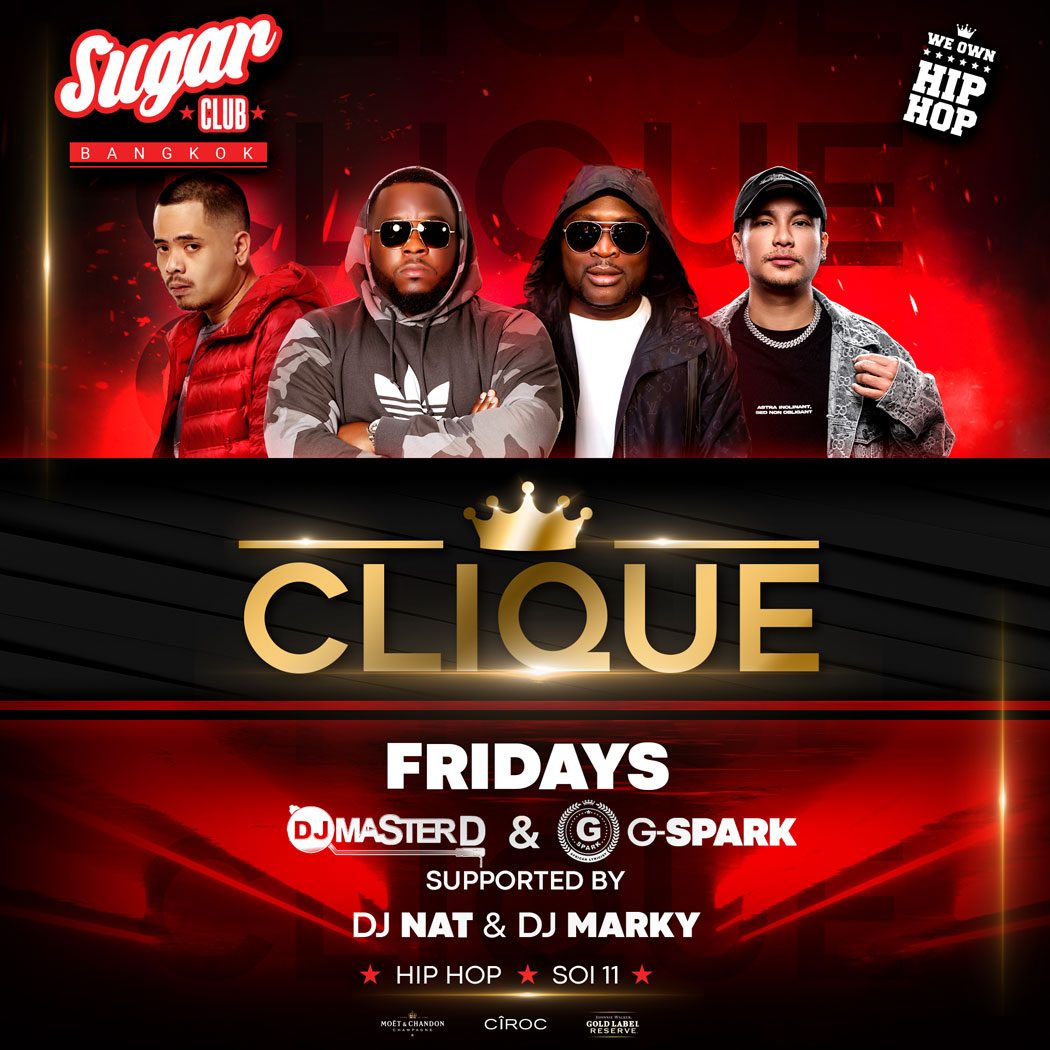 Clique Fridays at sugar club